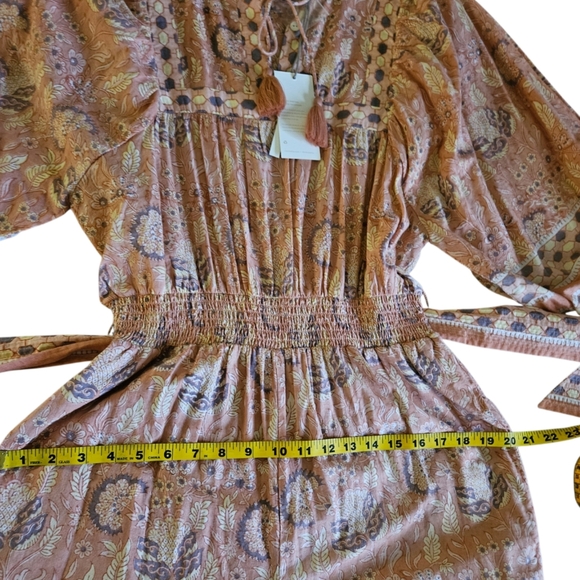 Cleobella Magdalena Bohemian Jumpsuit--Size Large - Picture 12 of 13